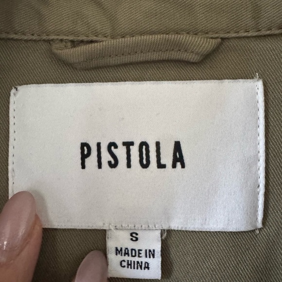 PISTOLA
DANI LIGHTWEIGHT DOLMAN JUMPSUIT -
LODEN GREEN. SIZE M - Picture 6 of 14